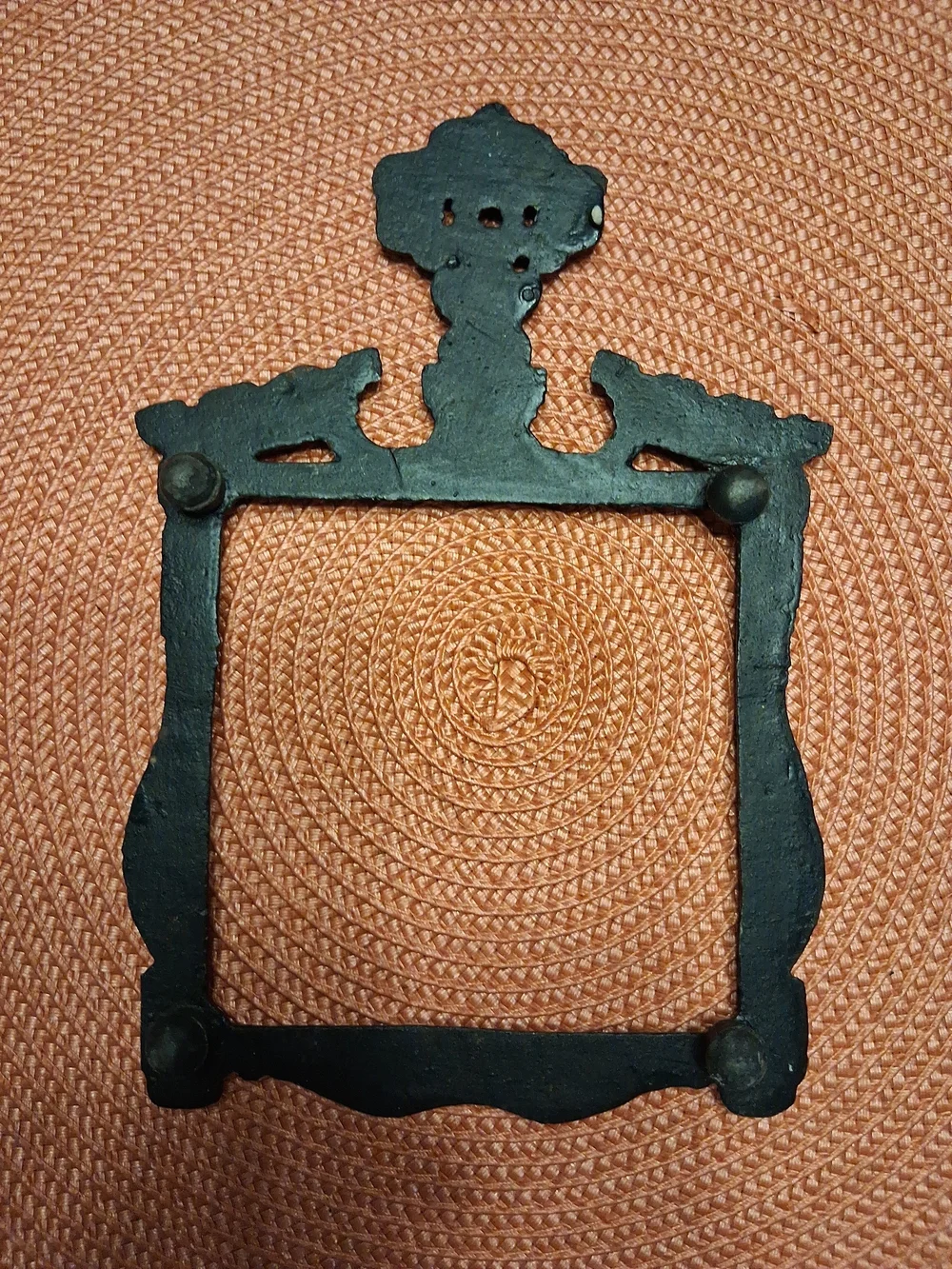Vintage Cast Iron Footed Trivets Lot of 3